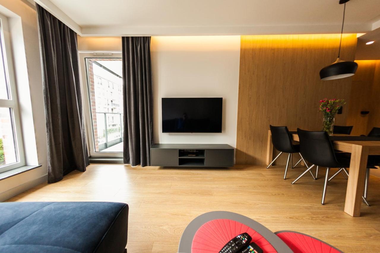 Apartament Aureus Apartment Gdansk Bagian luar foto