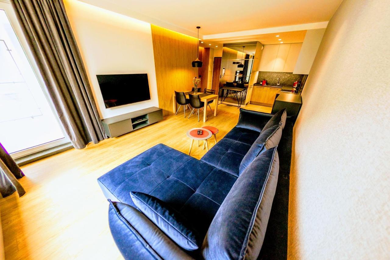 Apartament Aureus Apartment Gdansk Bagian luar foto